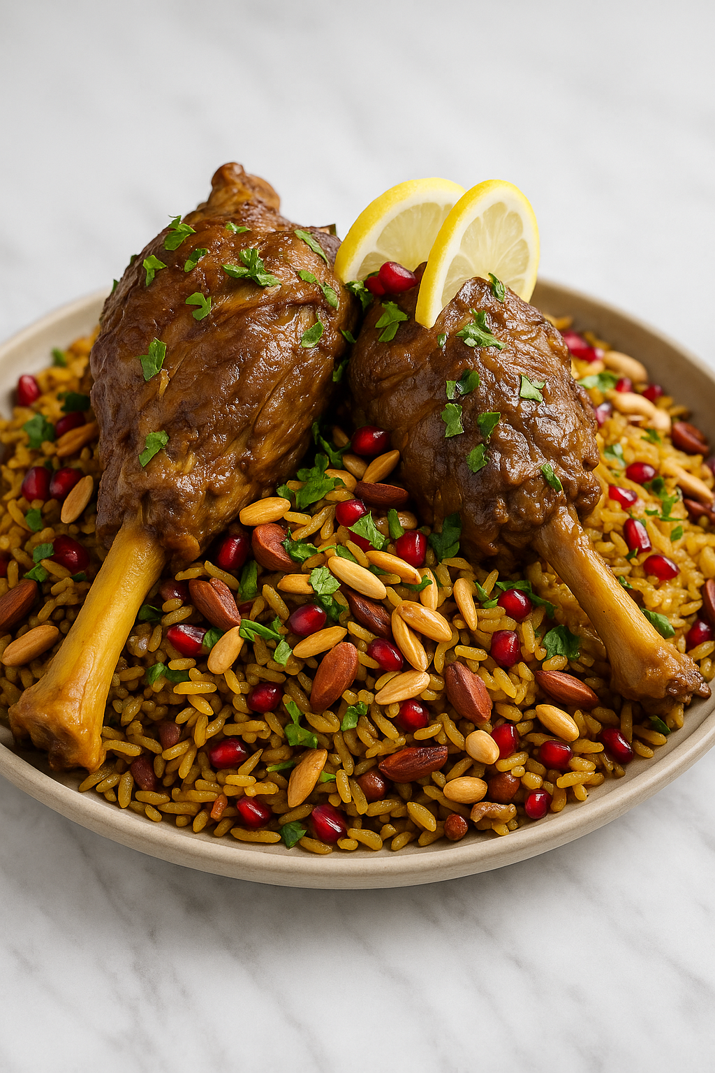 Lamb Shank Mansaf